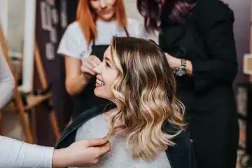 Ilustrasi highlight rambut