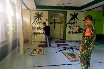 Aksi vandalisme mushala di Tangerang Banten