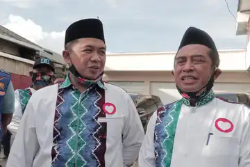 Ibnu Sina dan Arifin Noor Calon Wali Kota dan Wakil Wali Kota Banjarmasin