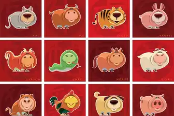 Ilustrasi 12 Shio