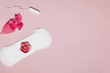 Ilustrasi menstruasi.