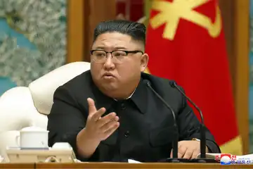 Pemimpin Korea Utara Kim Jong Un.