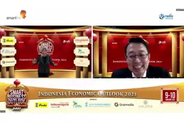 Tung Desem Waringin selaku Motivator dan Pakar Marketing No. 1 Indonesia dalam webinar Smart Business Outlook 20201 yang diselenggarakan oleh Radio Smart FM (9/2/2021)