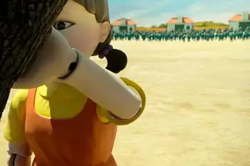 Salah satu permainan di drama Korea Squid Game