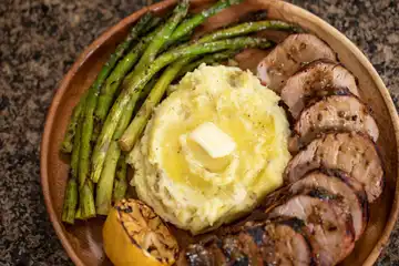 Mashed Potato With Smoked Beef