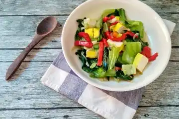 Potret Tumis Pakcoy Tahu
