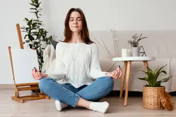 Ilustrasi meditasi