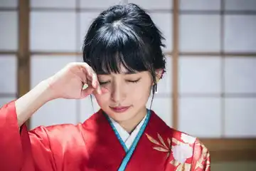 Ilustrasi wanita Jepang