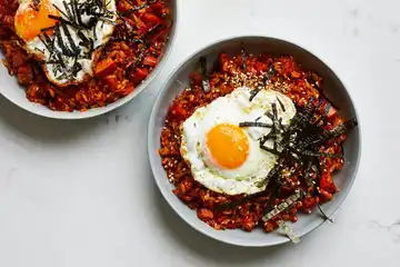Resep nasi goreng kimchi