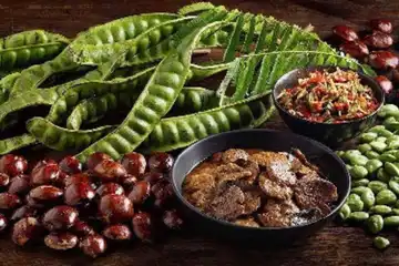 Illustrasi Jengkol dan Petai