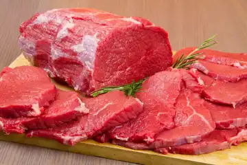 Ilustrasi daging merah 