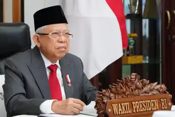 Wakil Presiden (Wapres) K. H. Ma&rsquo;ruf Amin.