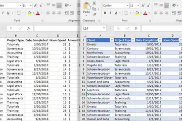 Ilustrasi, cara membuat tabel di Excel dengan mudah
