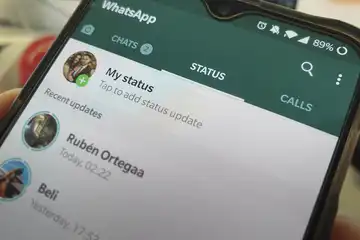 Ilustrasi status WA, cara agar status WhatsApp tidak pecah