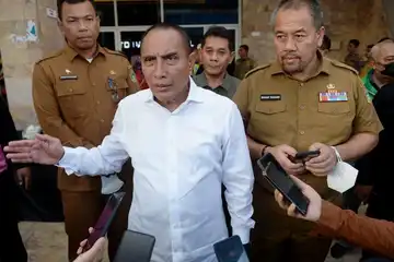 Gubernur Sumut Edy Rahmayadi.