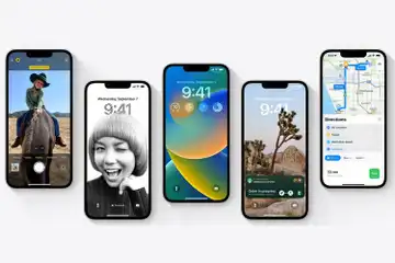 Cara merekam layar iPhone.