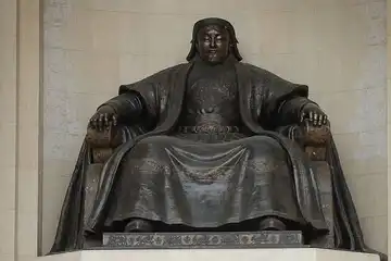 Patung Genghis Khan, Sejarah Kaisar Mongol Genghis Khan