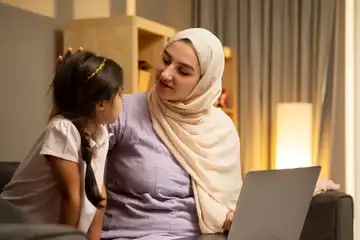 Ilustrasi contoh dongeng anak Islami.