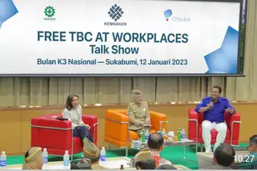 Kegiatan Talkshow dalam rangka Hari Bebas TBC