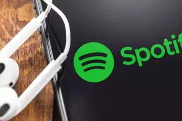 Ilustrasi ide nama Spotify.