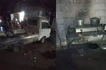 Bersebelahan dengan Dapur, Api Kompor Sambar Mobil Pick-up di Wonogiri