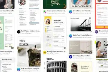 Ilustrasi Website Buat CV Online Gratis dan Bagus