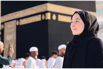 Ucapan selamat umroh.