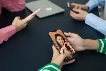 Ilustrasi, cara salin tautan di TikTok