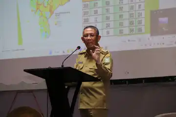 Gubernur Kalimantan Barat, H. Sutarmidji, S.H., M.Hum., Menghadiri  yang diselenggarakan oleh Universitas Tanjungpura  Pontianak  bekerjasama dengan Institut Pertanian Bogor, di Hotel Golden Tulip Pontianak, Selasa (21/2/2023).