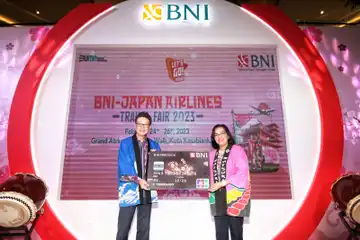 BNI dan Japan Airlines Gelar Travel Fair 2023