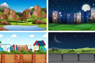 Ilustrasi bagaimana proses terjadinya siang dan malam.