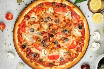 Illustrasi Pizza