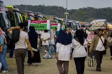 Ilustrasi Mudik Lebaran