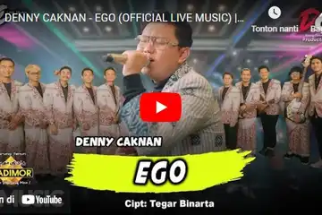 Lirik Lagu Ego - Denny Caknan, Aku Cen Klera-kleru Nresnani Sliramu