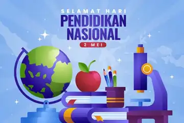 Ilustrasi Pantun Hardiknas 2023