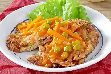 Hasil resep Fuyunghai Telur Sayur