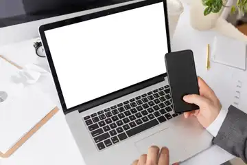 Ilustrasi Cara Memindahkan File dari Laptop ke HP