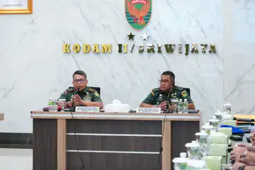 Panglima Kodam II/Sriwijaya, Mayjen TNI Hilman Hadi, S.I.P., M.B.A., M.Han.
