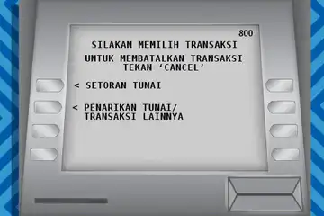 ilustrasi,  Cara Setor Tunai di ATM BCA, 