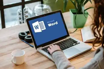 Ilustrasi cara memunculkan ruler di Word