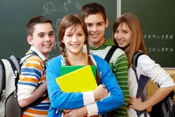 Ilustrasi contoh pengamalan sila ke-4 di sekolah.