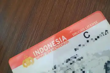 Ilustrasi Surat Izin Mengemudi (SIM) C