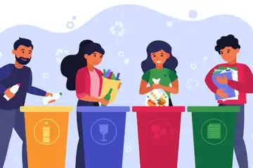 ilustrasi, pengertian dan contoh reduce, reuse dan recycle