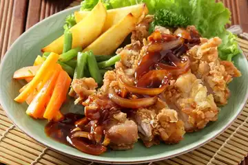 Hasil resep Bistik Ayam