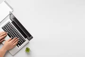 ilustrasi, cara menyalin teks di laptop