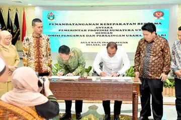 KPPU Apresiasi Kerja Keras Edy-Ijeck Dalam Mendukung Persaingan Usaha yang Lebih Baik Selama Periode Memimpin Sumut