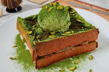 Illustrasi toast macha