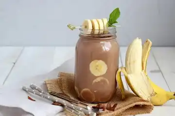 lustrasi Chocolate Banana Frappe
