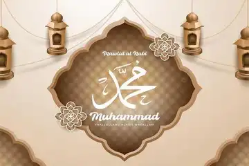Ilustrasi Tema Maulid Nabi yang Menarik