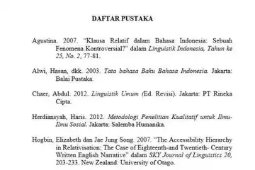 Ilustrasi daftar pustaka, cara menulis daftar pustaka dari website